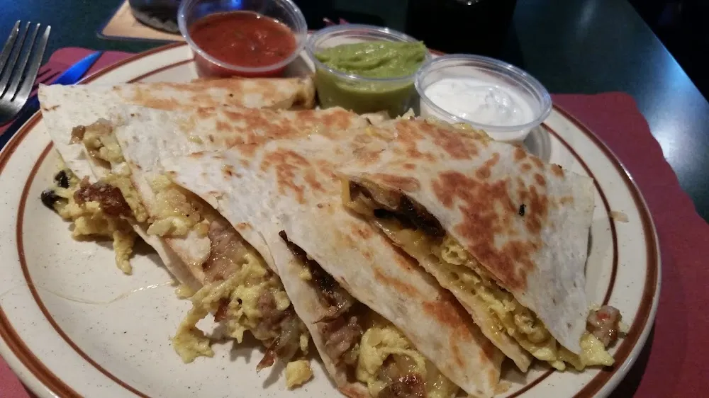 Sausage Breakfast Quesadilla